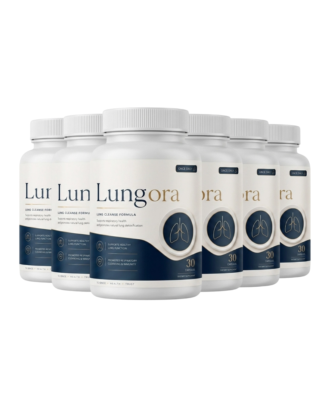 Lungora six bottle kit — 180 day supply